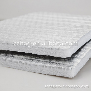 double roof aluminium foil woven cloth fabric xpe foam wall floor bubble isolation thermal insulation material construction
